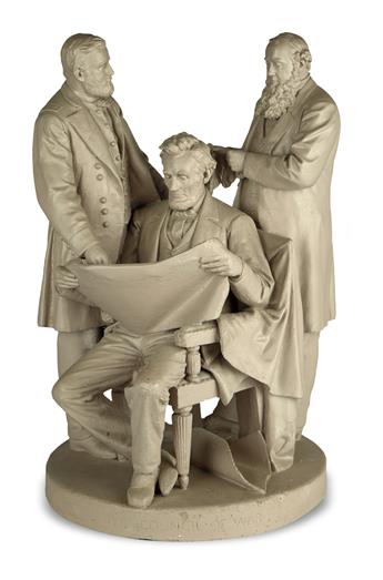 (SCULPTURE.) [Rogers, John; sculptor.] The Council of War.